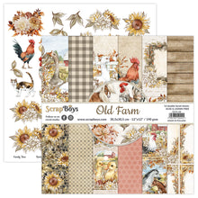 Charger l'image dans la galerie, Bloc "Old Farm" Scrapboys 30x30 cm (SB-OLFA-08)