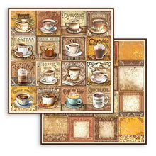Charger l'image dans la galerie, Bloc Papier "Coffee and Chocolate" 30x30 cm - Stamperia (SBBL144)