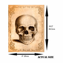 Charger l'image dans la galerie, Papier de riz A4 "Skull Theme" 6 pièces - Craft Kreatively (CK-RP9044)