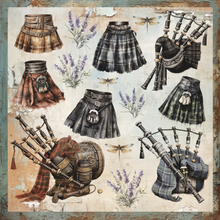 Charger l'image dans la galerie, Bloc "Sassenach" de Bella Luna Craft (BLC-0043/R)