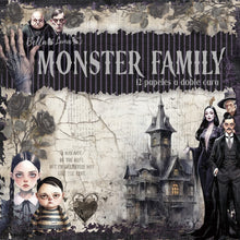 Charger l'image dans la galerie, Bloc 20x20 "Monster Family" de Bella Luna Craft - BLC-0048/S