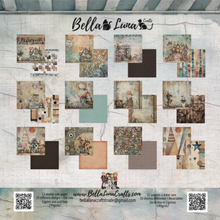 Charger l'image dans la galerie, Bloc 20x20 "Crazy Pets" - Bella Luna Crafts