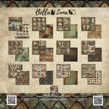 Charger l'image dans la galerie, Bloc "Cursed Pirates - Frames & Complements" 30x30 - Bella Luna Craft (BLC-0066/M)