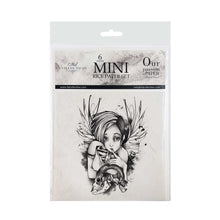 Charger l'image dans la galerie, Set créatif en papier de riz RSM046 MINI Graphics, tatouage, gothique