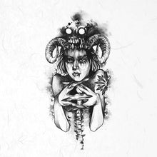 Charger l'image dans la galerie, Set créatif en papier de riz RSM045 MINI Graphics, tatouage, gothique