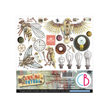 Charger l'image dans la galerie, Bloc Die Cuts 15x15 cm Engine of the Future - Ciao Bella