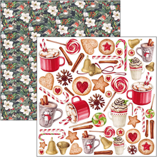Charger l'image dans la galerie, bloc de die cuts 6x6 "Christmas Vibes" - CBQE057 - Ciao Bella