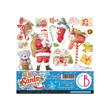 Charger l'image dans la galerie, bloc de die cuts Dear Santa - CBQE070 - Ciao Bella