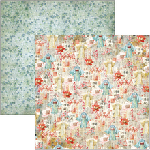Charger l'image dans la galerie, Bloc  "Land of the rising sun" Patterns pad 30x30 cm  12/Pqt (CBT076)