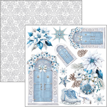 Charger l'image dans la galerie, Fussy Cut Pad 6x6 "Elegance of Blue" - CBQE079 - Ciao Bella