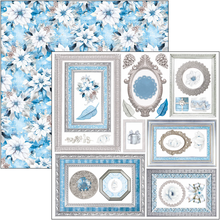 Charger l'image dans la galerie, Fussy Cut Pad 6x6 "Elegance of Blue" - CBQE079 - Ciao Bella