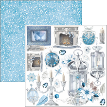Charger l'image dans la galerie, Fussy Cut Pad 6x6 "Elegance of Blue" - CBQE079 - Ciao Bella