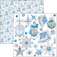 Charger l'image dans la galerie, Fussy Cut Pad 6x6 "Elegance of Blue" - CBQE079 - Ciao Bella