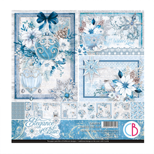 Charger l'image dans la galerie, Paper Pad 8x8 (20x20 cm) Elegance of Blue - CBH079 - Ciao Bella