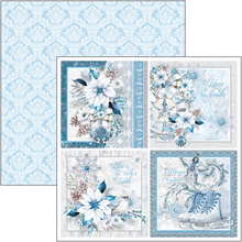Charger l'image dans la galerie, Paper Pad 8x8 (20x20 cm) "Elegance of Blue" - CBH079 - Ciao Bella