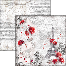 Charger l'image dans la galerie, Bloc 30x30 "Paris Je t'aime" Ciao Bella (CBPM081)