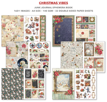 Charger l'image dans la galerie, Junk Journal « Christmas Vibes » Ciao Bella A4 (CBB003)