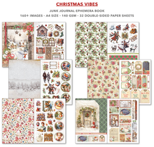 Charger l'image dans la galerie, Junk Journal « Christmas Vibes » Ciao Bella A4 (CBB003)