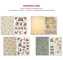 Charger l'image dans la galerie, Junk Journal « Christmas Vibes » Ciao Bella A4 (CBB003)