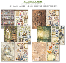 Charger l'image dans la galerie, Junk Journal « Wizard Academy » Ciao Bella A4 (CBB004)