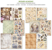 Charger l'image dans la galerie, Junk Journal « Wizard Academy » Ciao Bella A4 (CBB004)