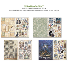 Charger l'image dans la galerie, Junk Journal « Wizard Academy » Ciao Bella A4 (CBB004)