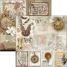 Charger l'image dans la galerie, Bloc Papier 20x20 cm "Cabinet de Curiosités" (CBH085) - Ciao Bella