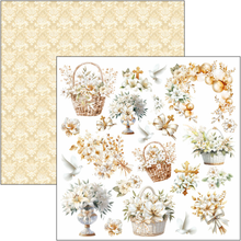 Charger l'image dans la galerie, Fussy Cut Pad 15x15 cm "Blessing day" de Ciao Bella ( CBQE086)
