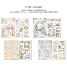 Charger l'image dans la galerie, Junk Journal « Secret Garden » Ciao Bella A4 (CBB007)