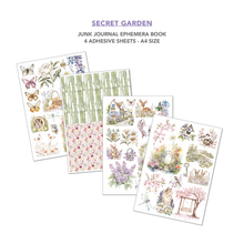 Charger l'image dans la galerie, Junk Journal « Secret Garden » Ciao Bella A4 (CBB007)
