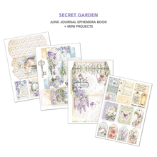 Charger l'image dans la galerie, Junk Journal « Secret Garden » Ciao Bella A4 (CBB007)
