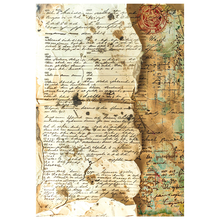 Charger l'image dans la galerie, Papier de riz mixte A4, lot de 4, "Journey Ahead" de ciao bella (MF006)