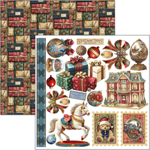 Charger l'image dans la galerie, Fussy Cut Pad 6x6 "Toy Shop" - CBQE089 - Ciao Bella