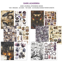 Charger l'image dans la galerie, Junk Journal « Dark Academia » Ciao Bella A4 (CBB014)