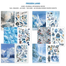 Charger l'image dans la galerie, Junk Journal « Frozen Land » Ciao Bella A4 (CBB016)
