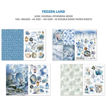 Charger l'image dans la galerie, Junk Journal « Frozen Land » Ciao Bella A4 (CBB016)