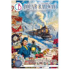 Charger l'image dans la galerie, Junk Journal « Polar Railway » Ciao Bella A4