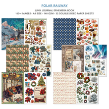 Charger l'image dans la galerie, Junk Journal « Polar Railway » Ciao Bella A4 (CBB018)