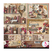 Charger l'image dans la galerie, Bloc 8x8 "Book Lovers" de Ciao Bella - (CBH091)