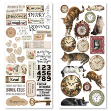 Charger l'image dans la galerie, Stickers Artistiques "book lovers" de Ciao Bella - CBI007