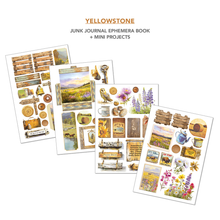 Charger l'image dans la galerie, Junk Journal "Yellowstone" Ciao Bella (CBB022)