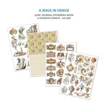 Charger l'image dans la galerie, Junk Journal "A Walk in Venice" Ciao Bella (CBB023)