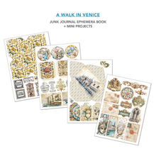 Charger l'image dans la galerie, Junk Journal "A Walk in Venice" Ciao Bella (CBB023)