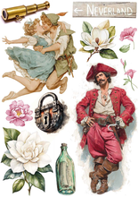 Charger l'image dans la galerie, Rice Paper Art Set A5 - "Neverland" - Ciao Bella (CBRS032)