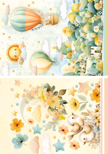 Charger l'image dans la galerie, Rice Paper Art Set A5 - "Baby World" - Ciao Bella (CBRS035)
