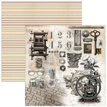 Charger l'image dans la galerie, bloc 20x20 "Typographic" - Ciao Bella (CBH095)