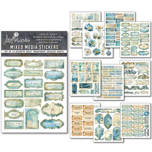 Charger l'image dans la galerie, Stickers Mixed Media "Edge of the Ocean" x10 (MB012) - Ciao Bella