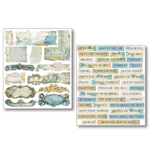 Charger l'image dans la galerie, Stickers Mixed Media "Edge of the Ocean" x10 (MB012) - Ciao Bella