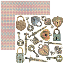 Charger l'image dans la galerie, Bloc Fussy Cut Pad "Courtly Love" 6x6" - Ciao Bella (CBQE097)