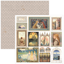 Charger l'image dans la galerie, Bloc Patterns Pad "Courtly Love" 30x30" - Ciao Bella (CBT097)